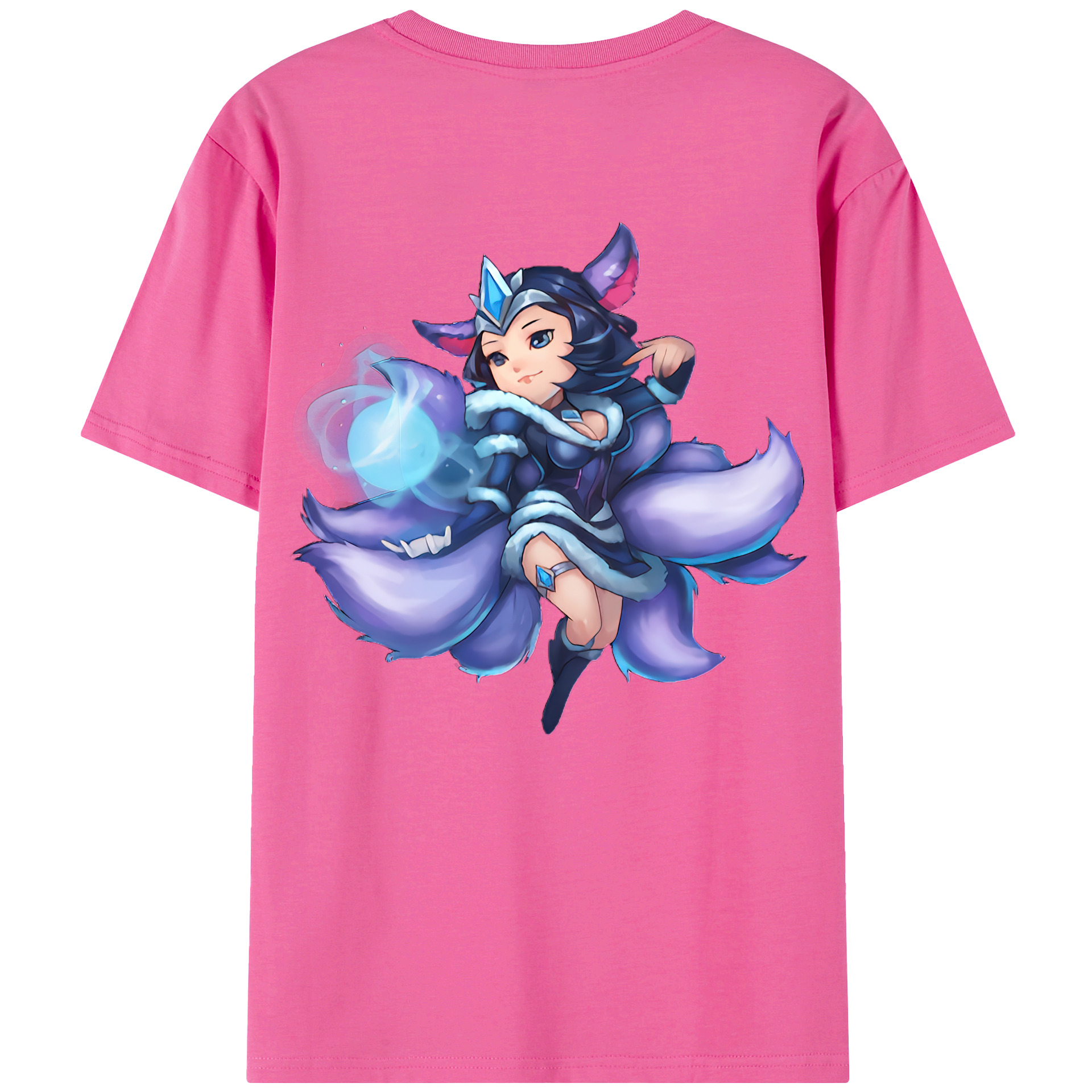 リーグ・オブ・レジェンド League of Legends LOL レディース半袖Tシャツ(バックプリント)